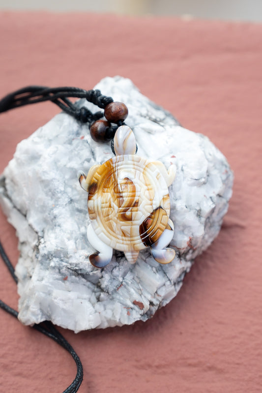 Turtle Resin Necklace