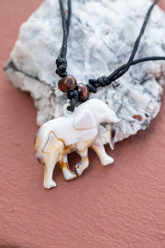 Elephant Resin Necklace