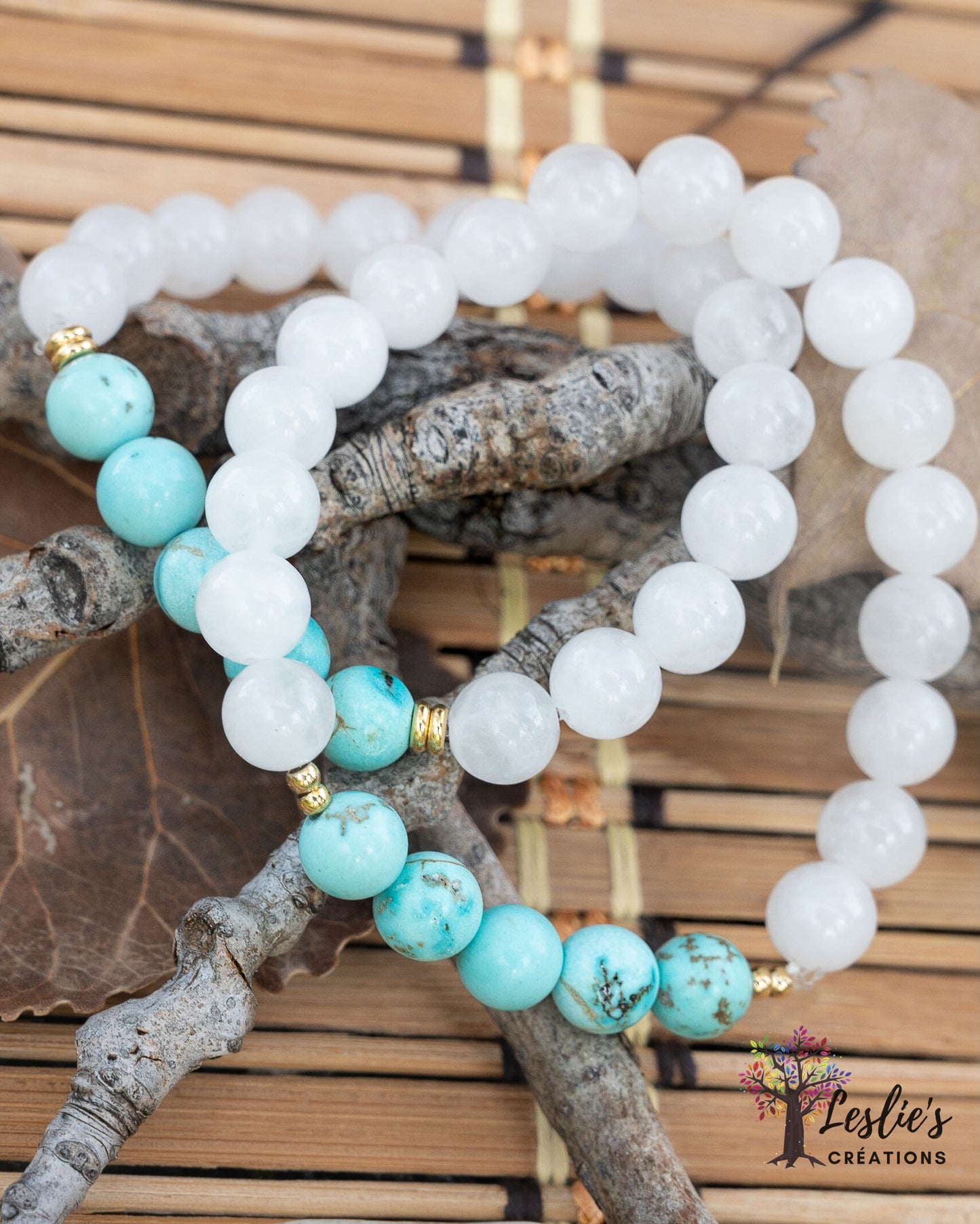 White Jade & Turquoise- Peace & Communication