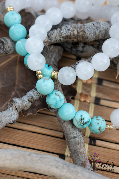 White Jade & Turquoise- Peace & Communication