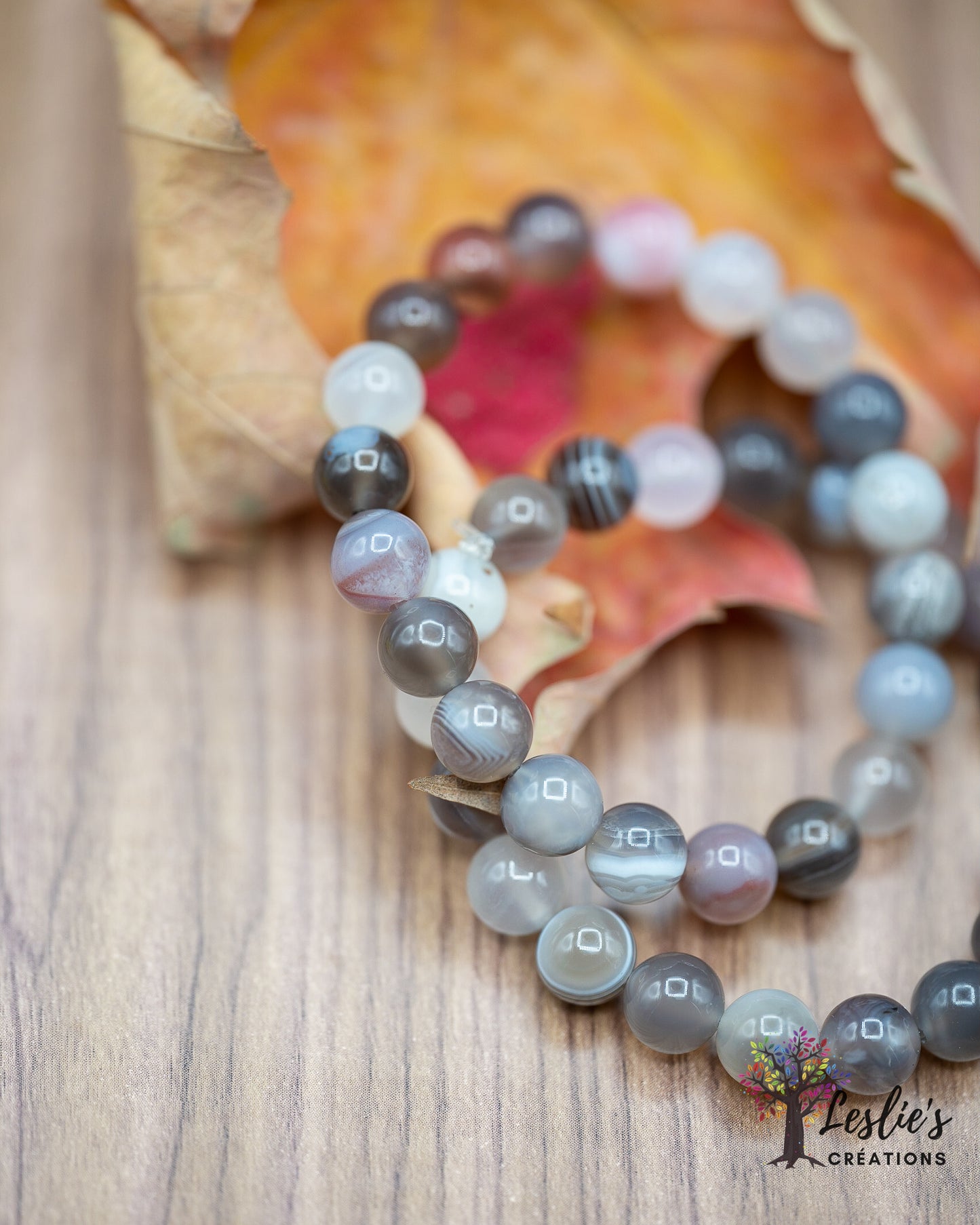 Persia Agate Bracelet - Grounding, Peace & Emotional Healing