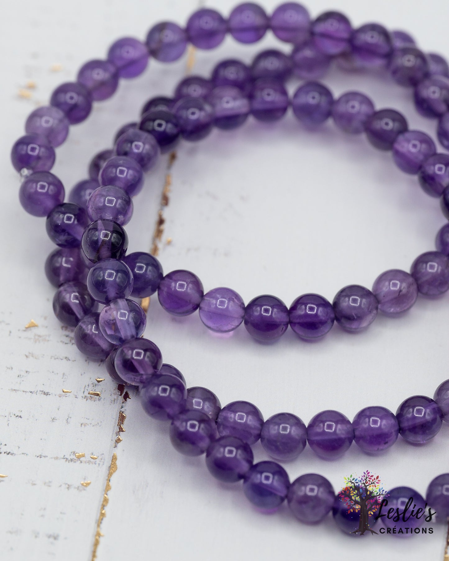 Amethyst Bracelet - Spiritual Healing, Calm, Emotional Balance