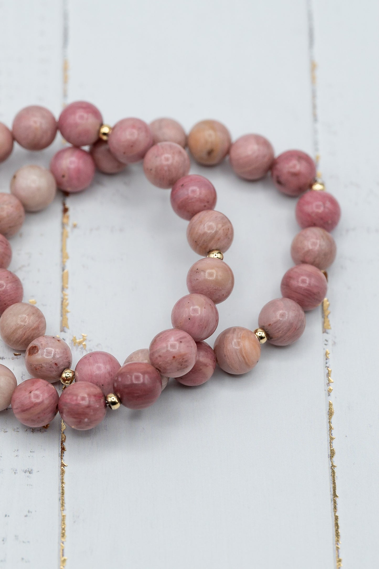 Rhodochrosite Bracelet  - Healing, Self Love & Forgiveness