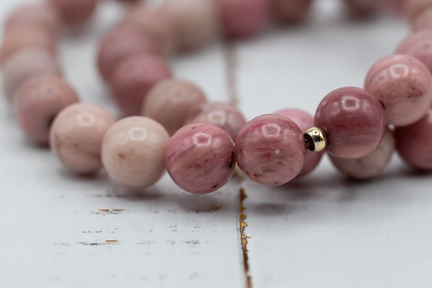 Rhodochrosite Bracelet  - Healing, Self Love & Forgiveness