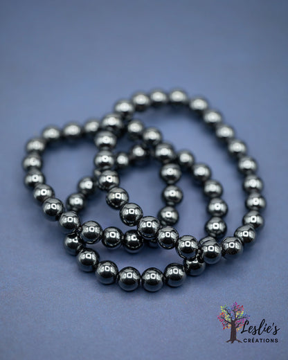 Hematite Bracelet - Grounding, Protection & Balance