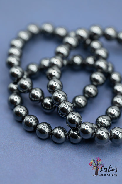 Hematite Bracelet - Grounding, Protection & Balance