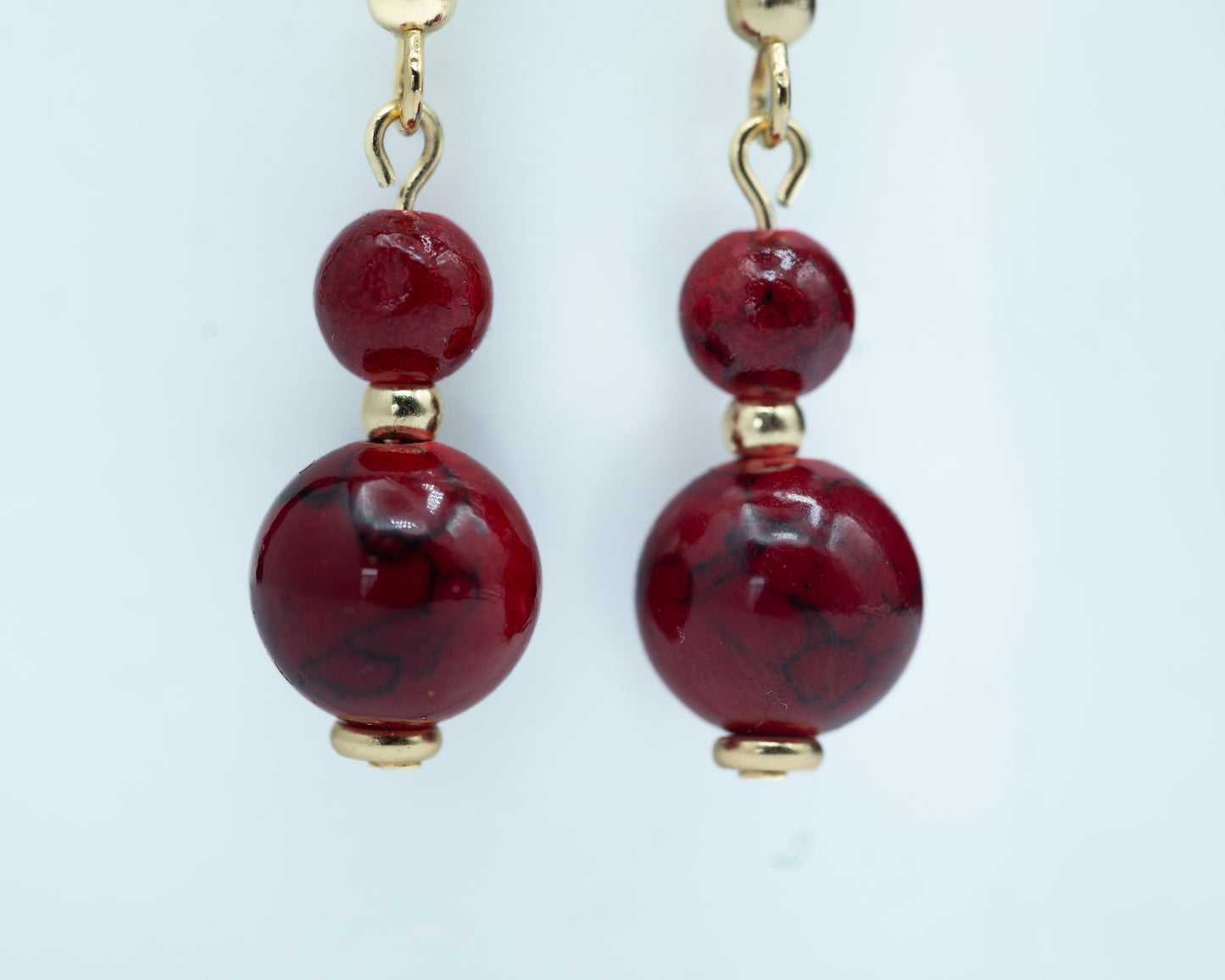 Red Quartz Earrings