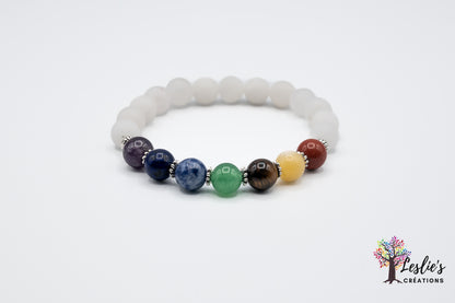 Seven Chakra Bracelet - Spiritual growth & Enlightenment