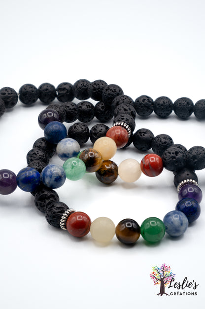 Seven Chakra Bracelet - Spiritual growth & Enlightenment